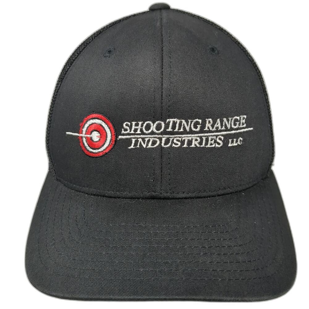 Yupoong Flexfit Shooting Range Industries LLC One Size Black Baseball Cap Hat